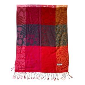 PASHMINA‎ Scarf Shawl Wrap Womans Colorful Casual Resort Vacation Staple